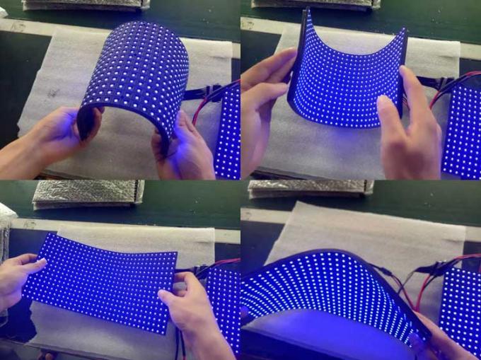 El panel inconsútil de la pantalla LED del tablero flexible creativo del formato grande 1